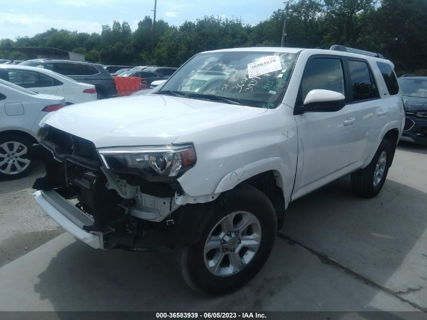 2022 TOYOTA 4RUNNER SR5 - JTEEU5JR2N5252133
