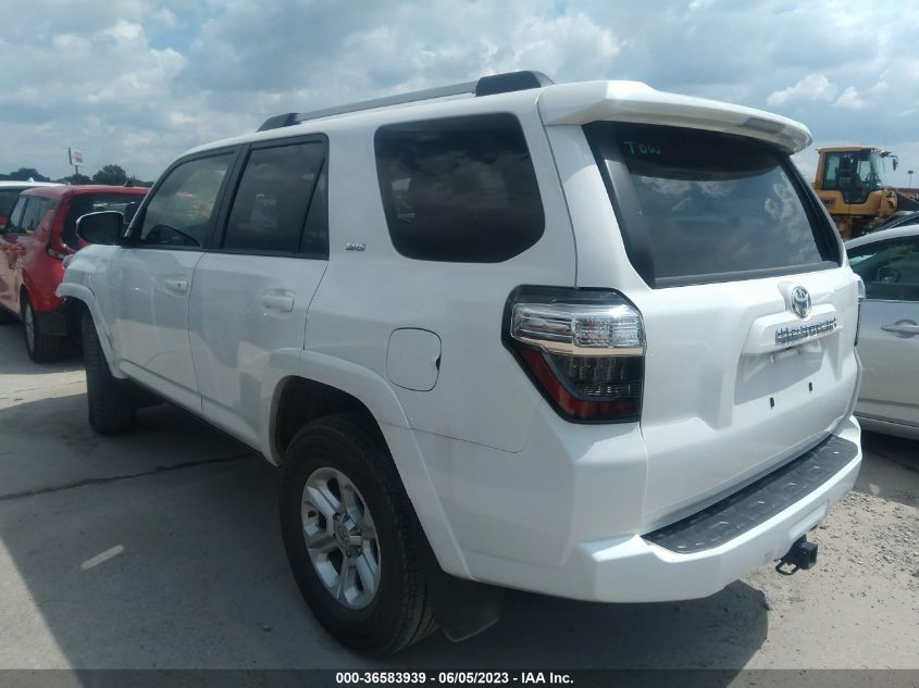 2022 TOYOTA 4RUNNER SR5 - JTEEU5JR2N5252133