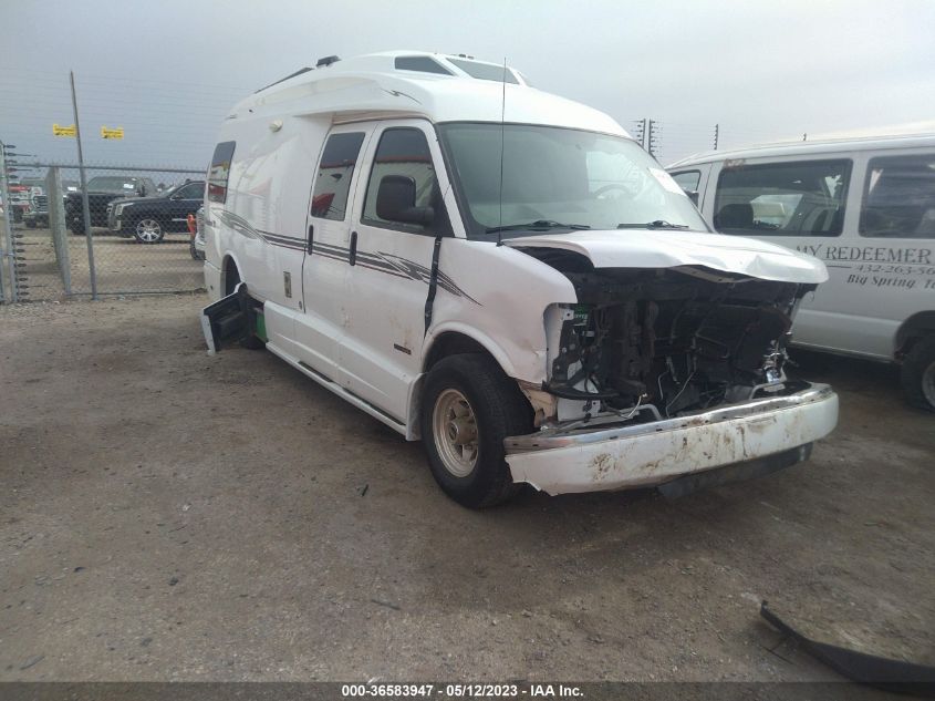 2013 CHEVROLET EXPRESS CARGO VAN - 1GCZGUCG1D1163646