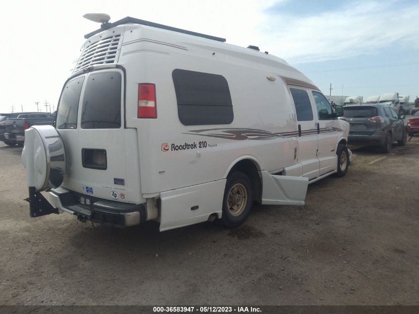 2013 CHEVROLET EXPRESS CARGO VAN - 1GCZGUCG1D1163646