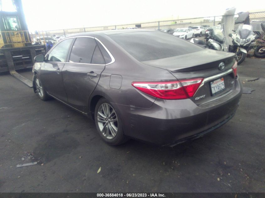 2015 TOYOTA CAMRY XLE/SE/LE/XSE - 4T1BF1FK1FU057116