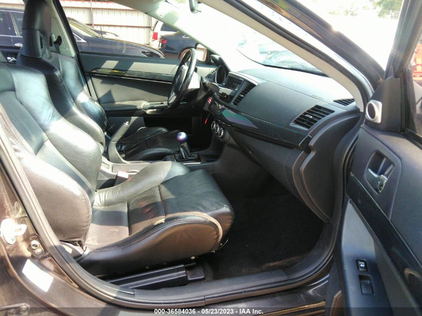 2014 MITSUBISHI LANCER EVOLUTION GSR JA32W8FV2EU006759