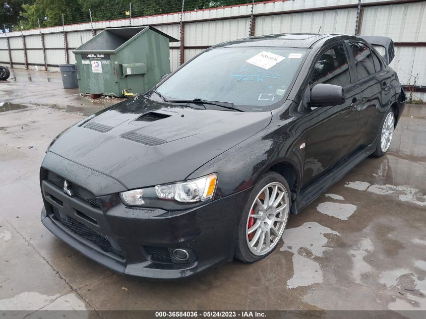 2014 MITSUBISHI LANCER EVOLUTION GSR JA32W8FV2EU006759