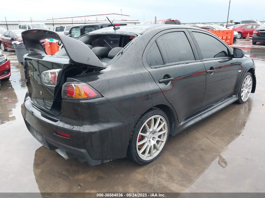 2014 MITSUBISHI LANCER EVOLUTION GSR JA32W8FV2EU006759