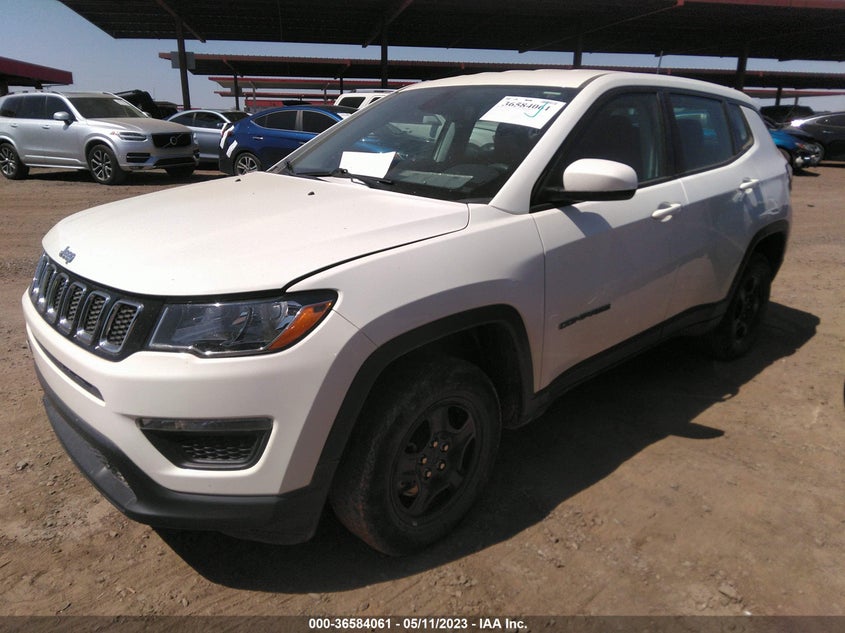 VIN 3C4NJDAB0LT256690 2020 JEEP COMPASS SPORT