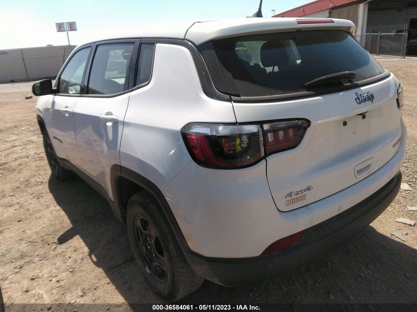VIN 3C4NJDAB0LT256690 2020 JEEP COMPASS SPORT