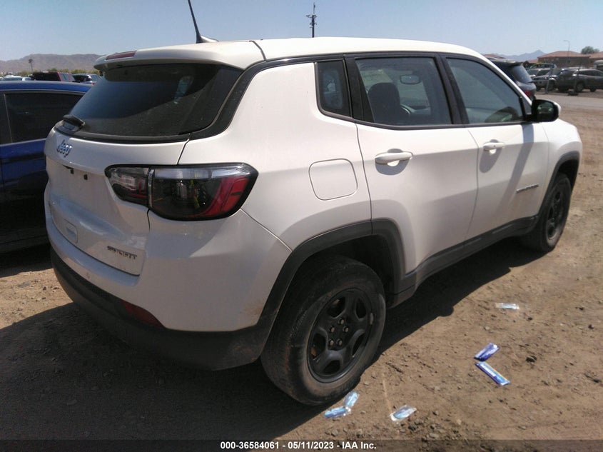 VIN 3C4NJDAB0LT256690 2020 JEEP COMPASS SPORT