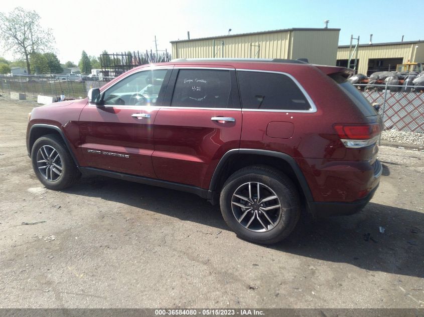 2022 JEEP GRAND CHEROKEE WK LIMITED 1C4RJFBG2NC138534