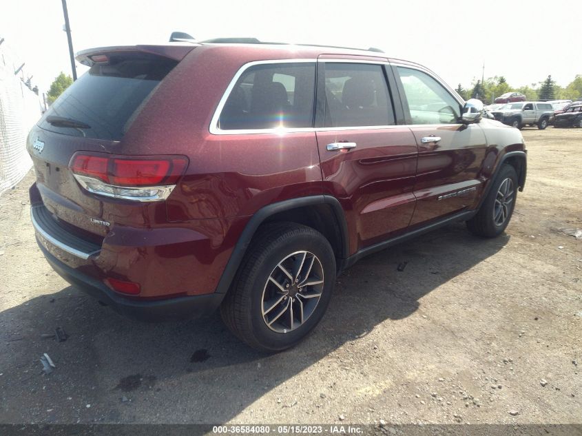 2022 JEEP GRAND CHEROKEE WK LIMITED 1C4RJFBG2NC138534