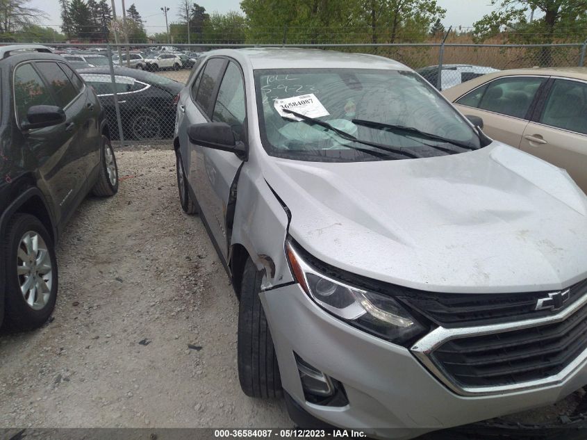 2021 CHEVROLET EQUINOX LS - 3GNAXHEVXMS124138