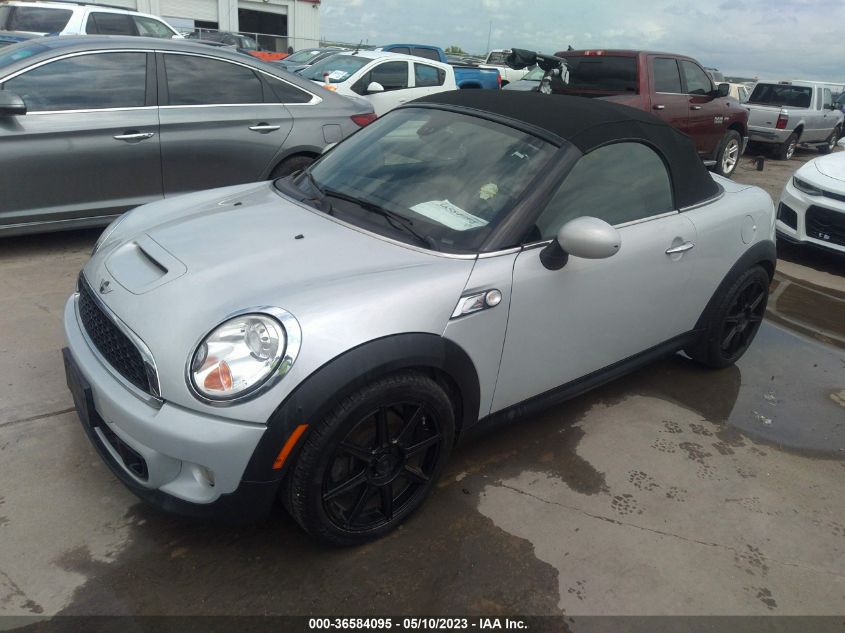 2013 MINI COOPER ROADSTER S - WMWSY3C53DT593865