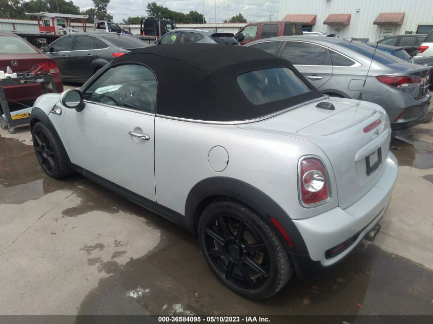 2013 MINI COOPER ROADSTER S - WMWSY3C53DT593865