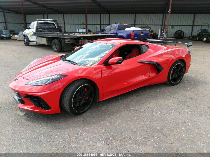 2021 CHEVROLET CORVETTE 1LT - 1G1YA2D47M5112384