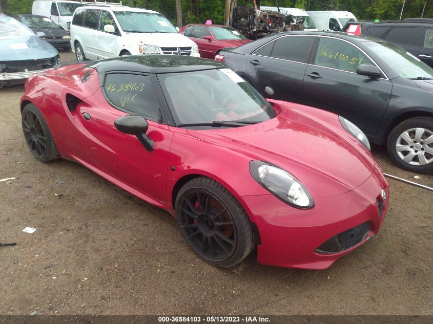 2015 ALFA ROMEO 4C - ZARBAAA43FM160426