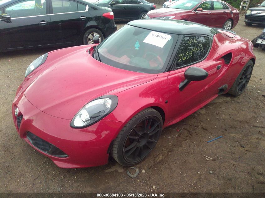 2015 ALFA ROMEO 4C - ZARBAAA43FM160426