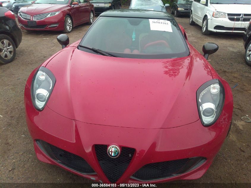 2015 ALFA ROMEO 4C - ZARBAAA43FM160426