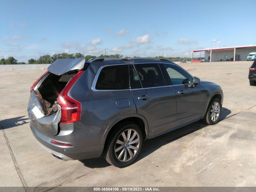2018 VOLVO XC90 MOMENTUM - YV4A22PK9J1388274