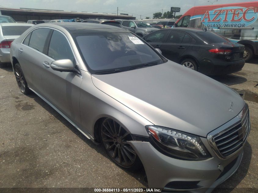 2015 MERCEDES-BENZ S 550 4MATIC WDDUG8FB5FA192903