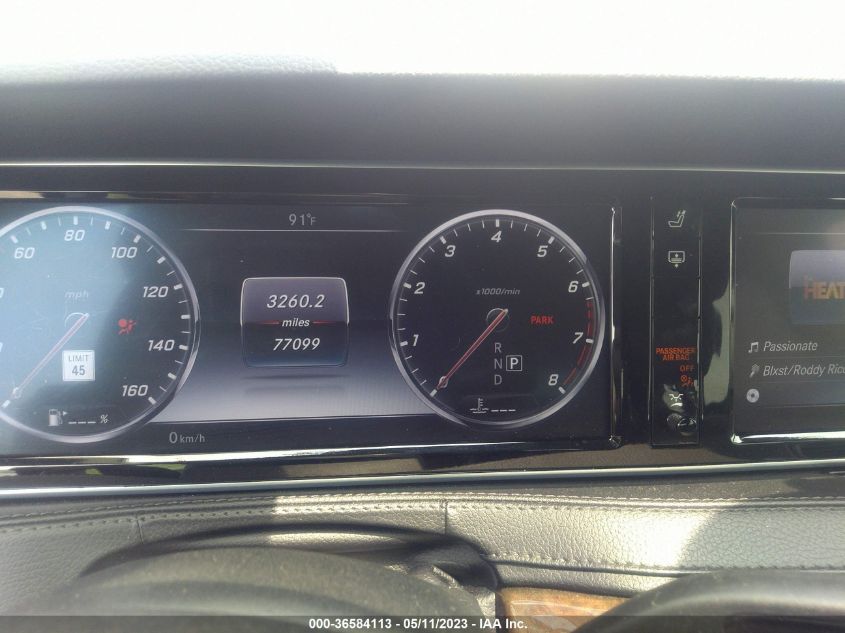 2015 MERCEDES-BENZ S 550 4MATIC - WDDUG8FB5FA192903