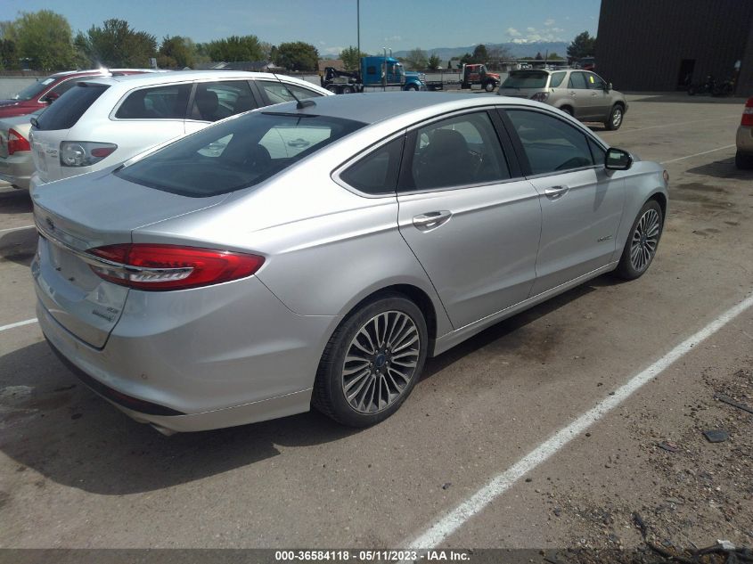 2017 FORD FUSION HYBRID SE - 3FA6P0LU2HR304467