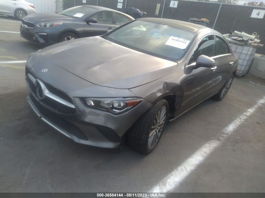 2022 MERCEDES-BENZ CLA CLA 250 - W1K5J4GB6NN276037