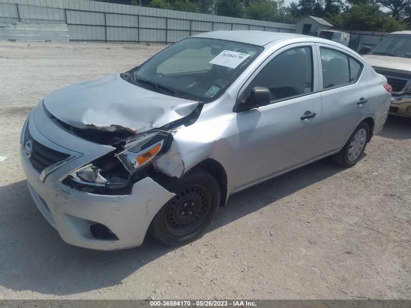 2015 NISSAN VERSA S - 3N1CN7AP8FL918984