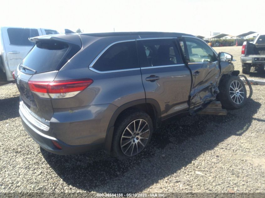 2017 TOYOTA HIGHLANDER SE - 5TDJZRFH2HS397361