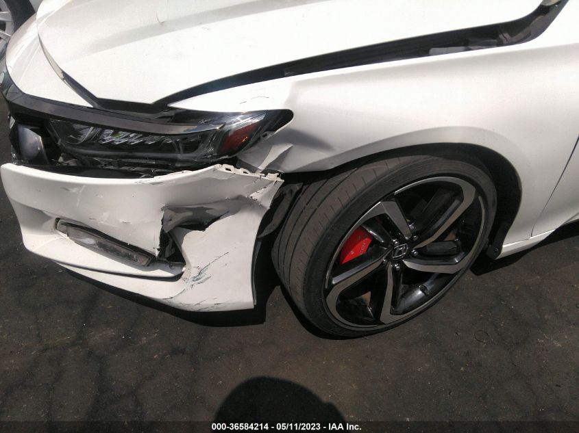 2020 HONDA ACCORD SEDAN SPORT - 1HGCV1F3XLA054122