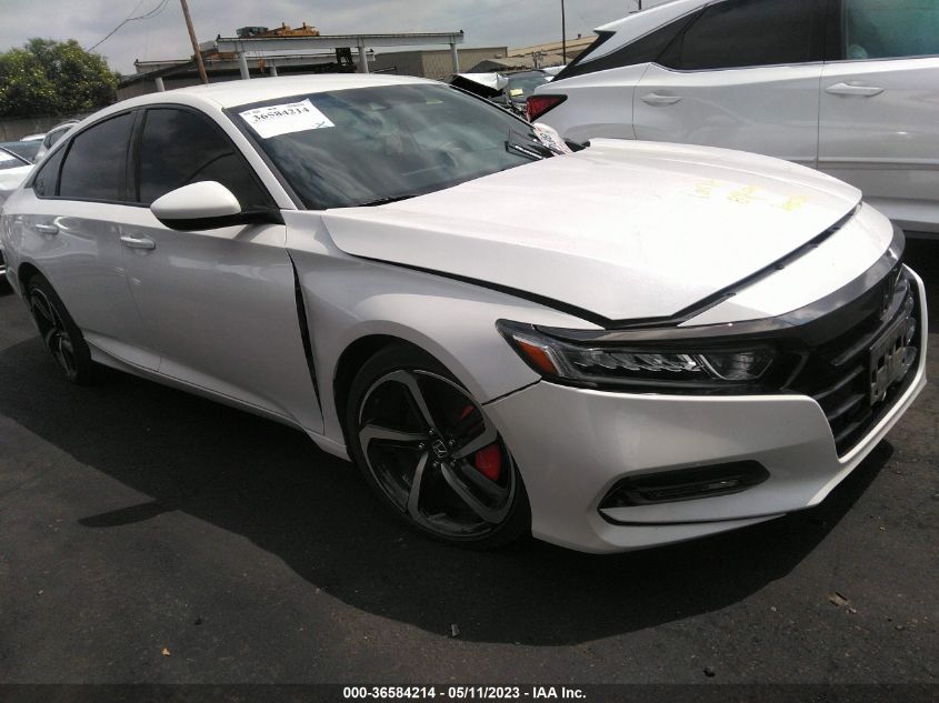 2020 HONDA ACCORD SEDAN SPORT - 1HGCV1F3XLA054122