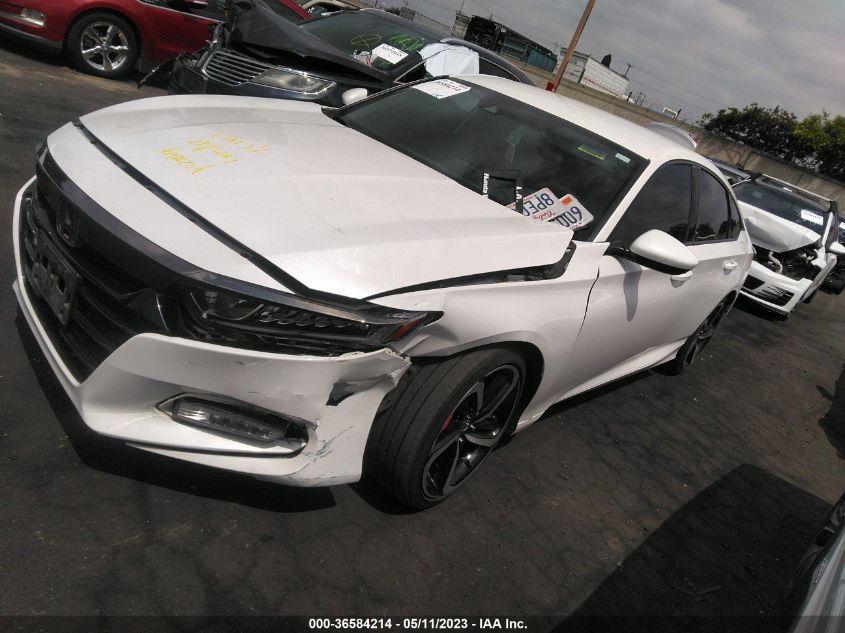 2020 HONDA ACCORD SEDAN SPORT - 1HGCV1F3XLA054122