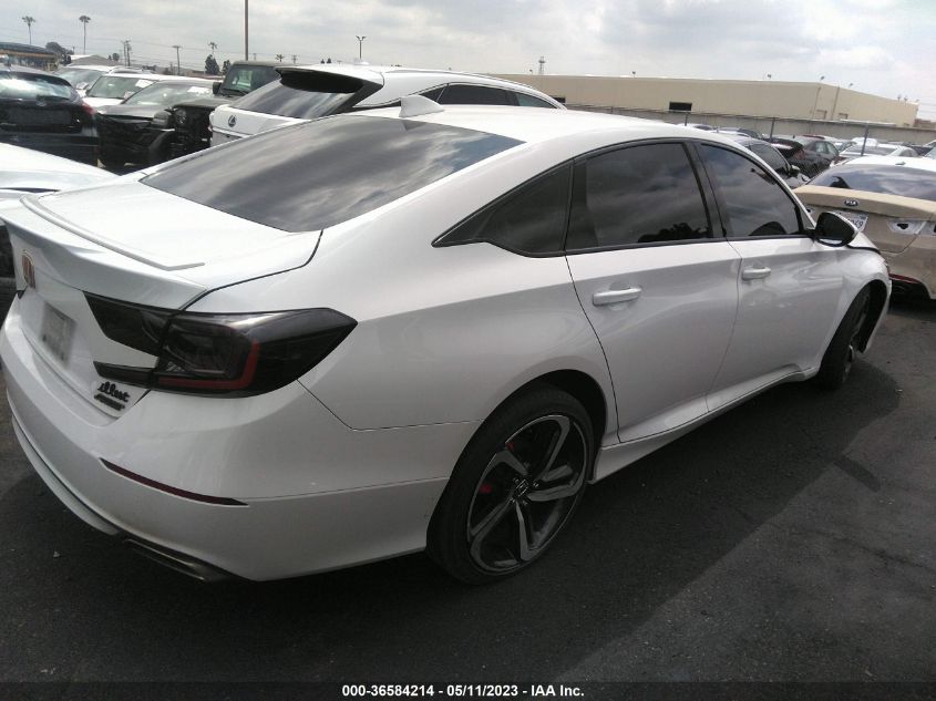 2020 HONDA ACCORD SEDAN SPORT - 1HGCV1F3XLA054122