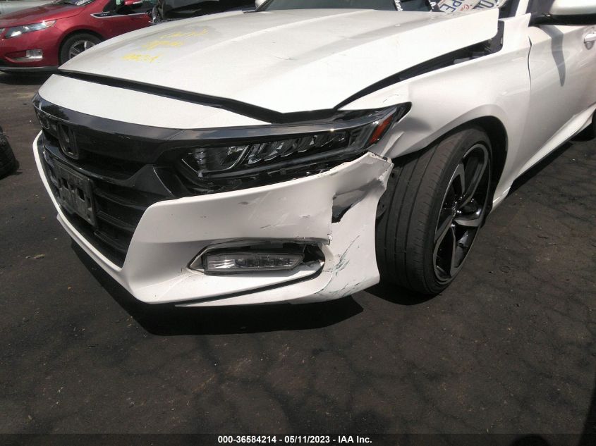 2020 HONDA ACCORD SEDAN SPORT - 1HGCV1F3XLA054122