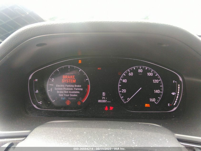 2020 HONDA ACCORD SEDAN SPORT - 1HGCV1F3XLA054122