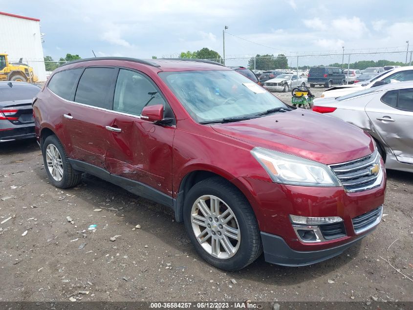 2015 CHEVROLET TRAVERSE LT - 1GNKRGKD0FJ146982