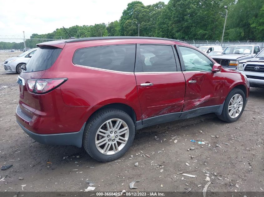 2015 CHEVROLET TRAVERSE LT - 1GNKRGKD0FJ146982