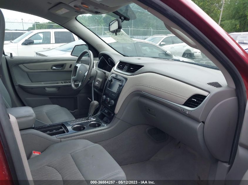 2015 CHEVROLET TRAVERSE LT - 1GNKRGKD0FJ146982