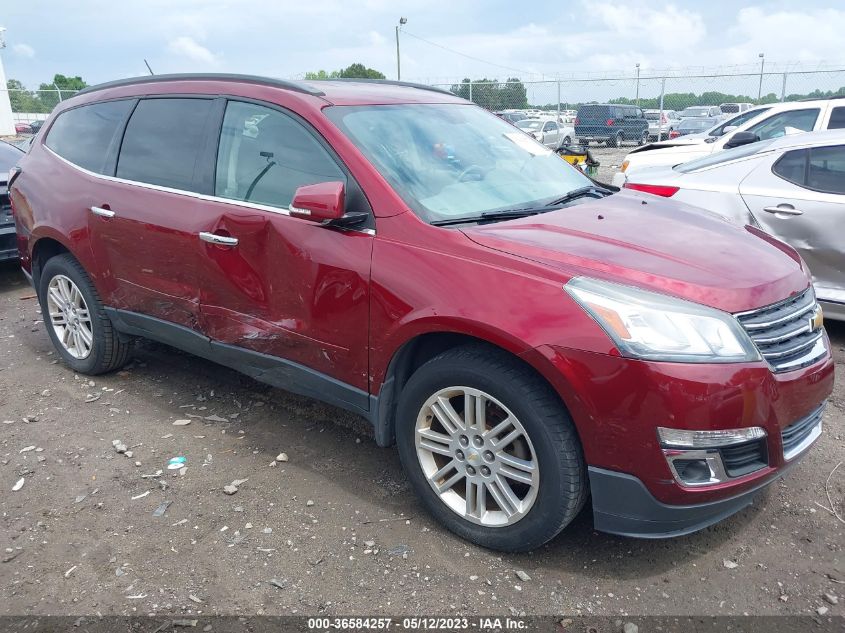 2015 CHEVROLET TRAVERSE LT - 1GNKRGKD0FJ146982