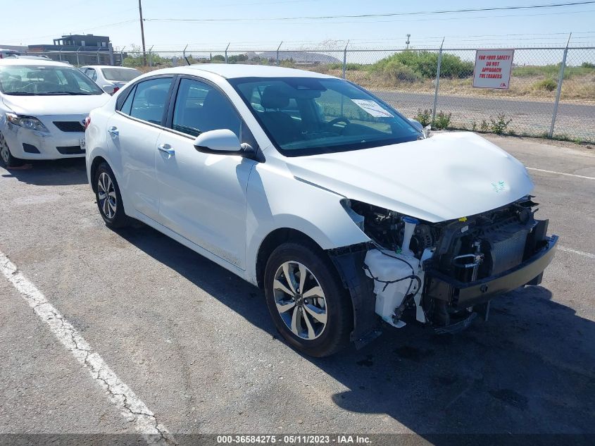 2022 KIA RIO S - 3KPA24AD9NE501149