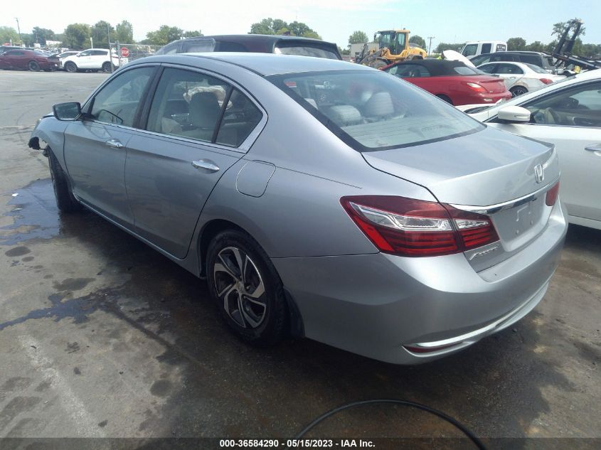 2017 HONDA ACCORD SEDAN LX - 1HGCR2F3XHA084237