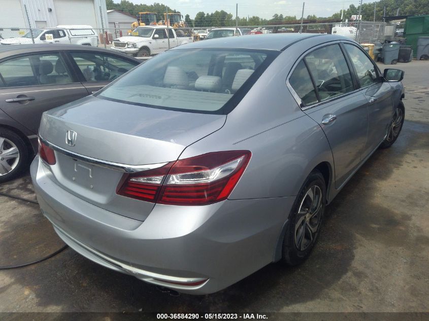 2017 HONDA ACCORD SEDAN LX - 1HGCR2F3XHA084237