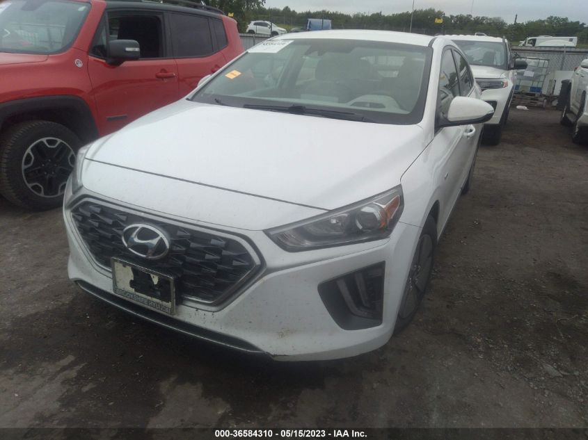 2020 HYUNDAI IONIQ HYBRID SE - KMHC75LC0LU195411