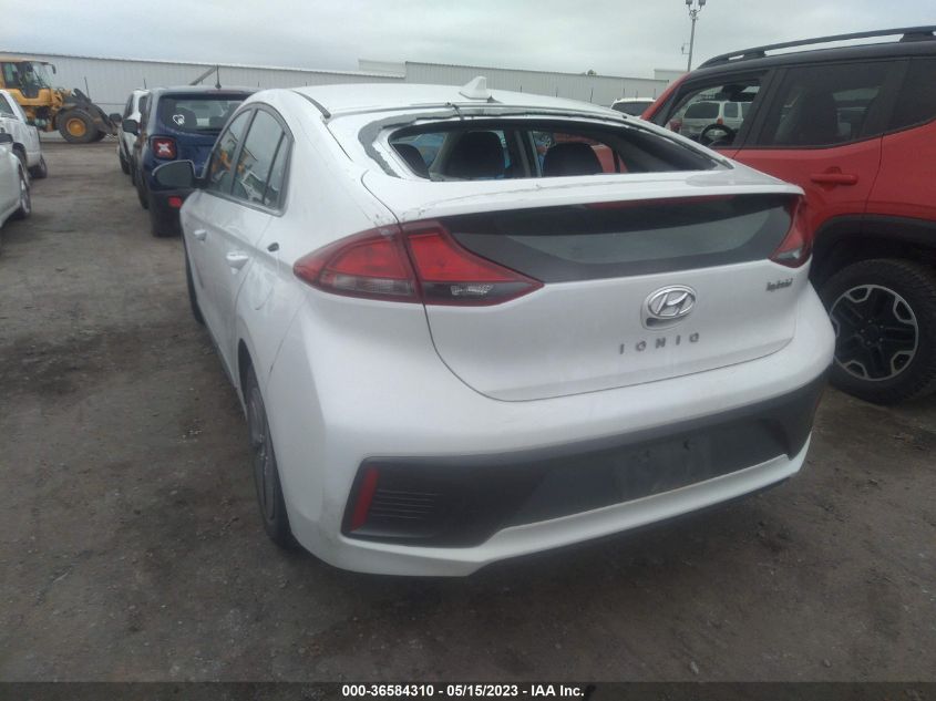 2020 HYUNDAI IONIQ HYBRID SE - KMHC75LC0LU195411