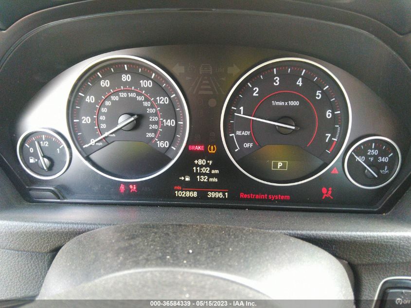 2013 BMW 3 SERIES 328I - WBA3A5C51DJ462059