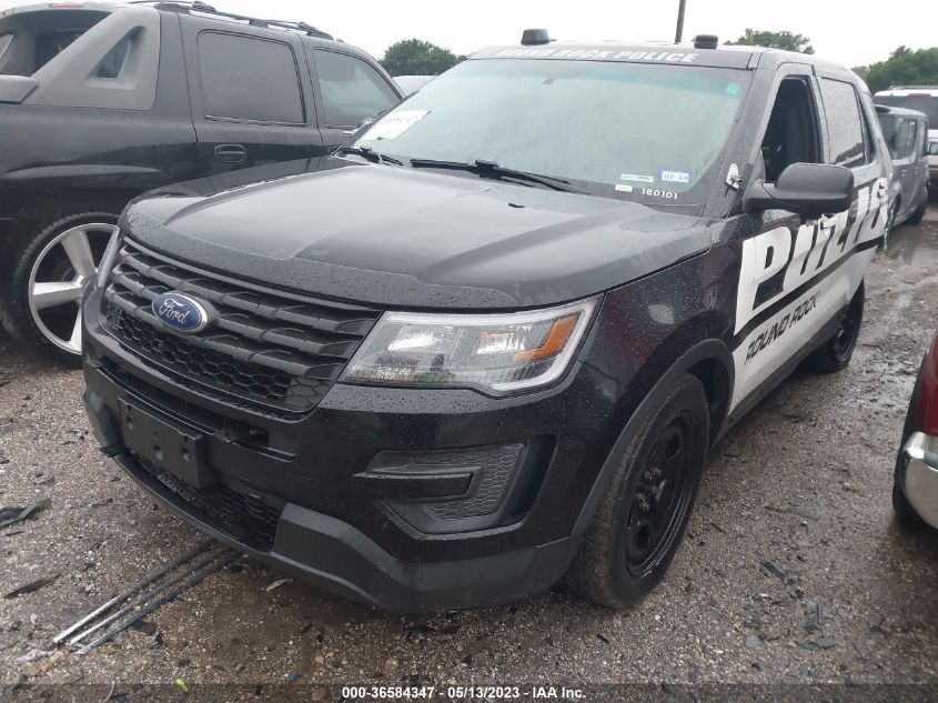 2016 FORD UTILITY POLICE 1FM5K8AR2GGC14593