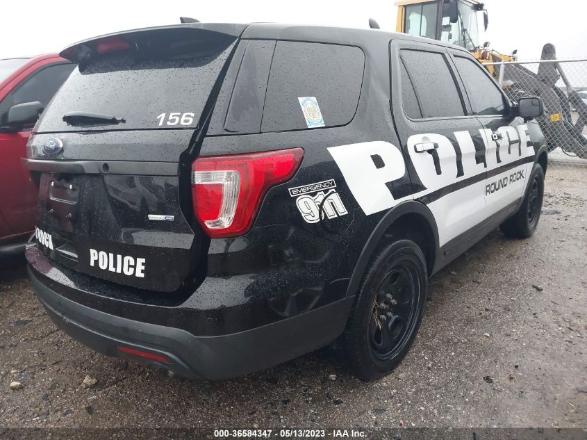 2016 FORD UTILITY POLICE 1FM5K8AR2GGC14593