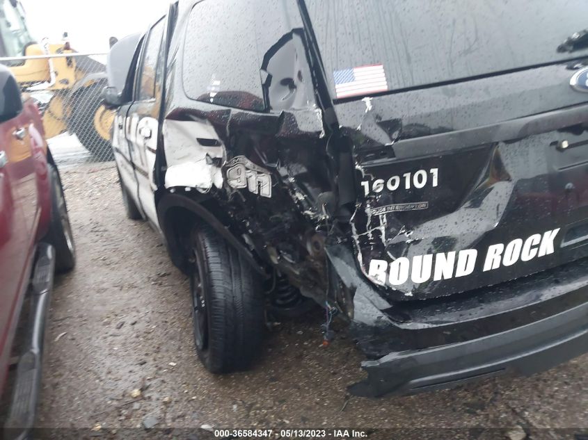 2016 FORD UTILITY POLICE 1FM5K8AR2GGC14593