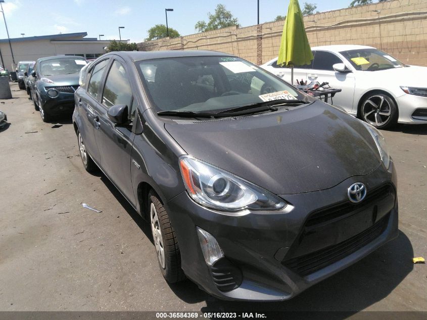 2016 TOYOTA PRIUS C ONE/TWO/THREE/FOUR - JTDKDTB31G1122988