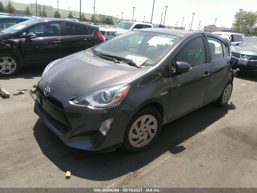 2016 TOYOTA PRIUS C ONE/TWO/THREE/FOUR - JTDKDTB31G1122988