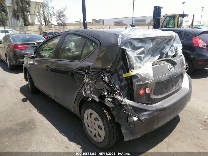 2016 TOYOTA PRIUS C ONE/TWO/THREE/FOUR - JTDKDTB31G1122988