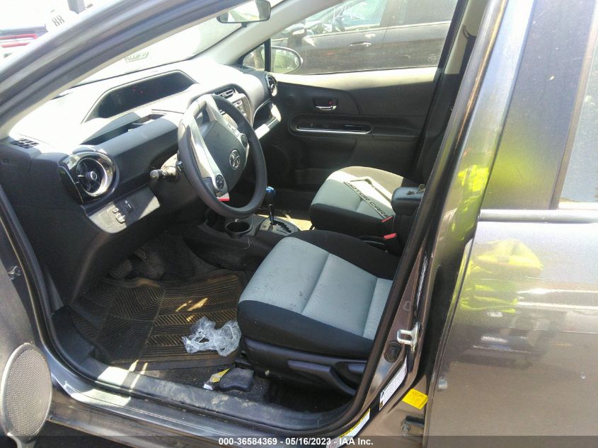 2016 TOYOTA PRIUS C ONE/TWO/THREE/FOUR - JTDKDTB31G1122988